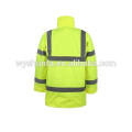 high visibility functional reflective safety jacket